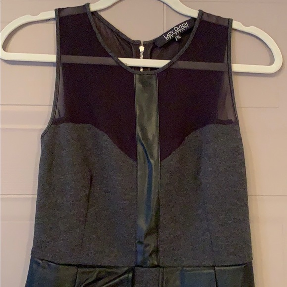 Lady Dutch Medium grey and black dress - Picture 5 of 7